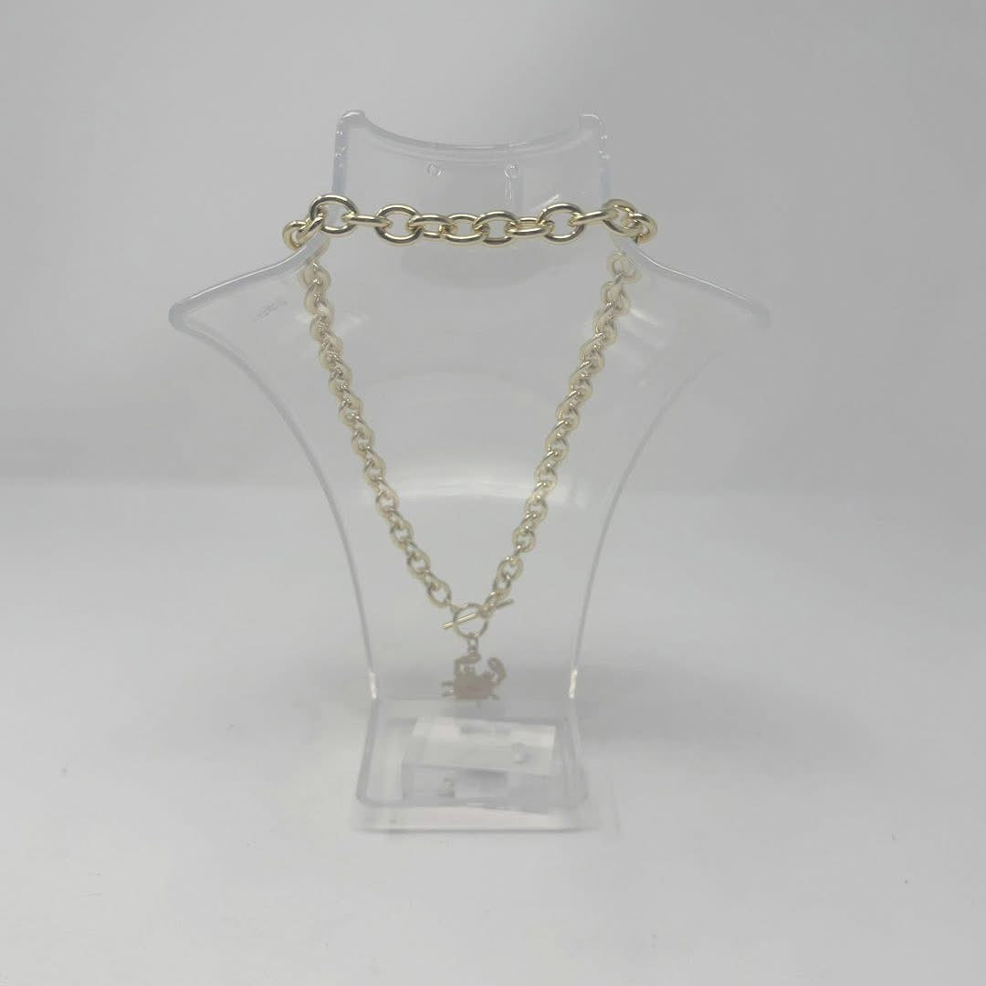 The Feeling Crabby Necklace