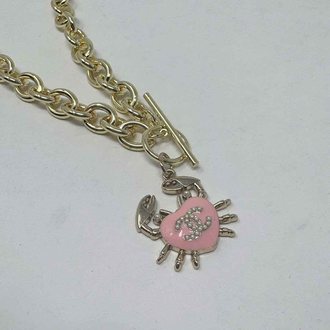 The Feeling Crabby Necklace