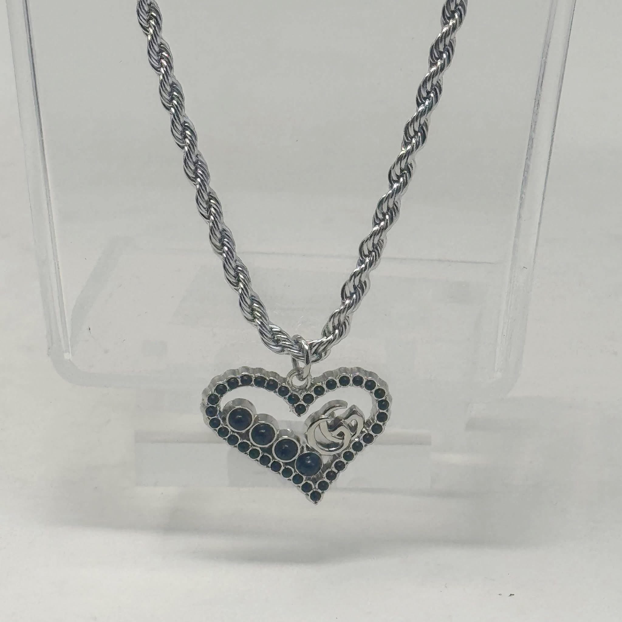 The Black Heart Necklace