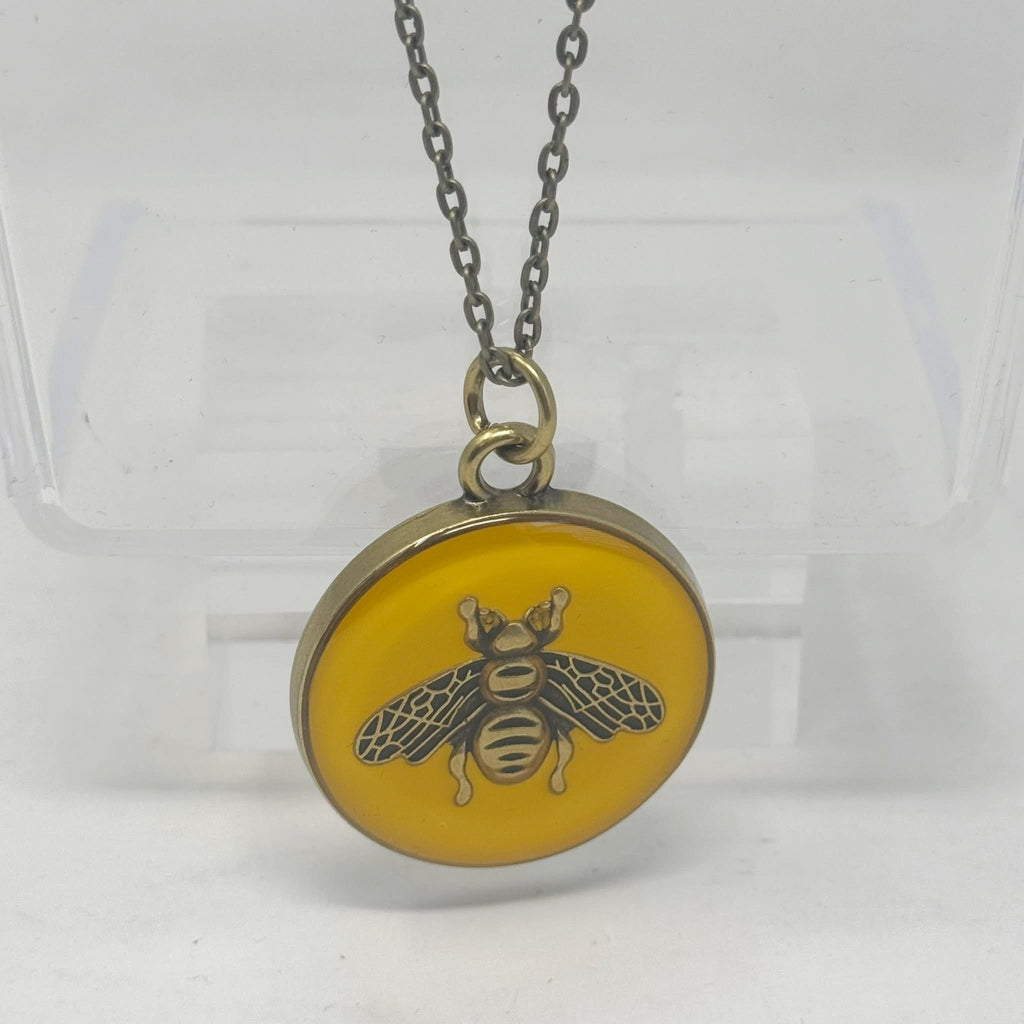 The Yellow Bee Necklace
