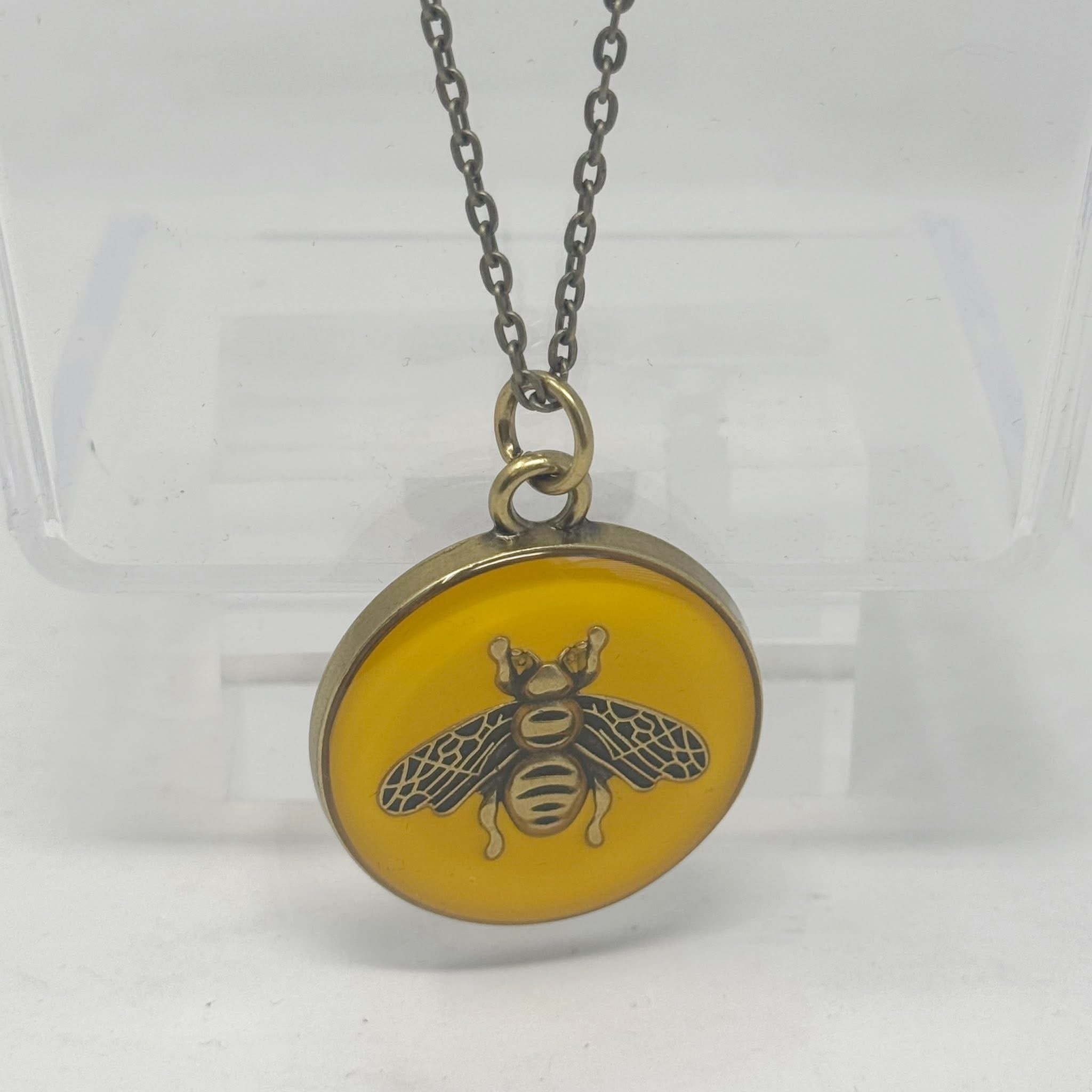 The Yellow Bee Necklace