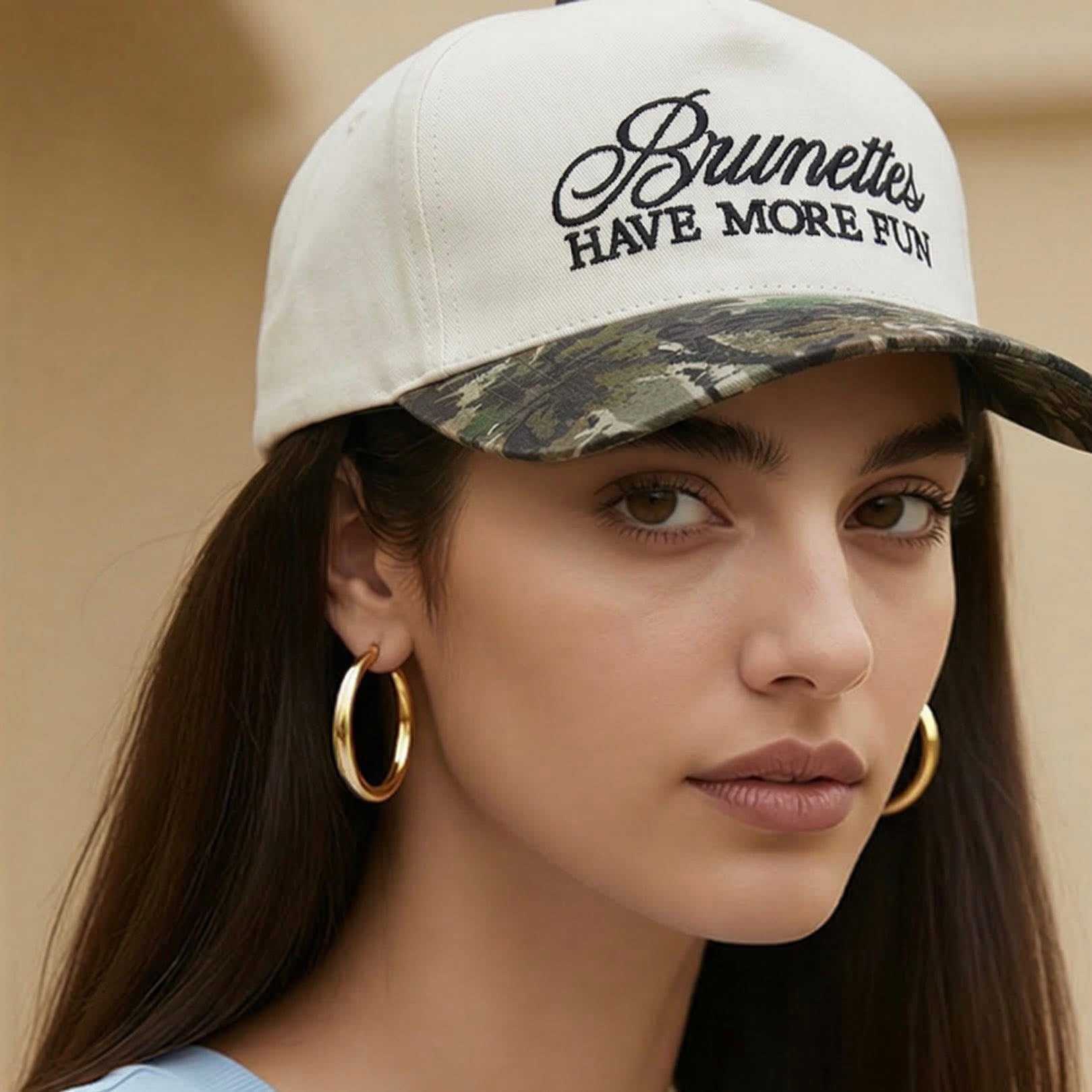 The Brunettes Camo Hat