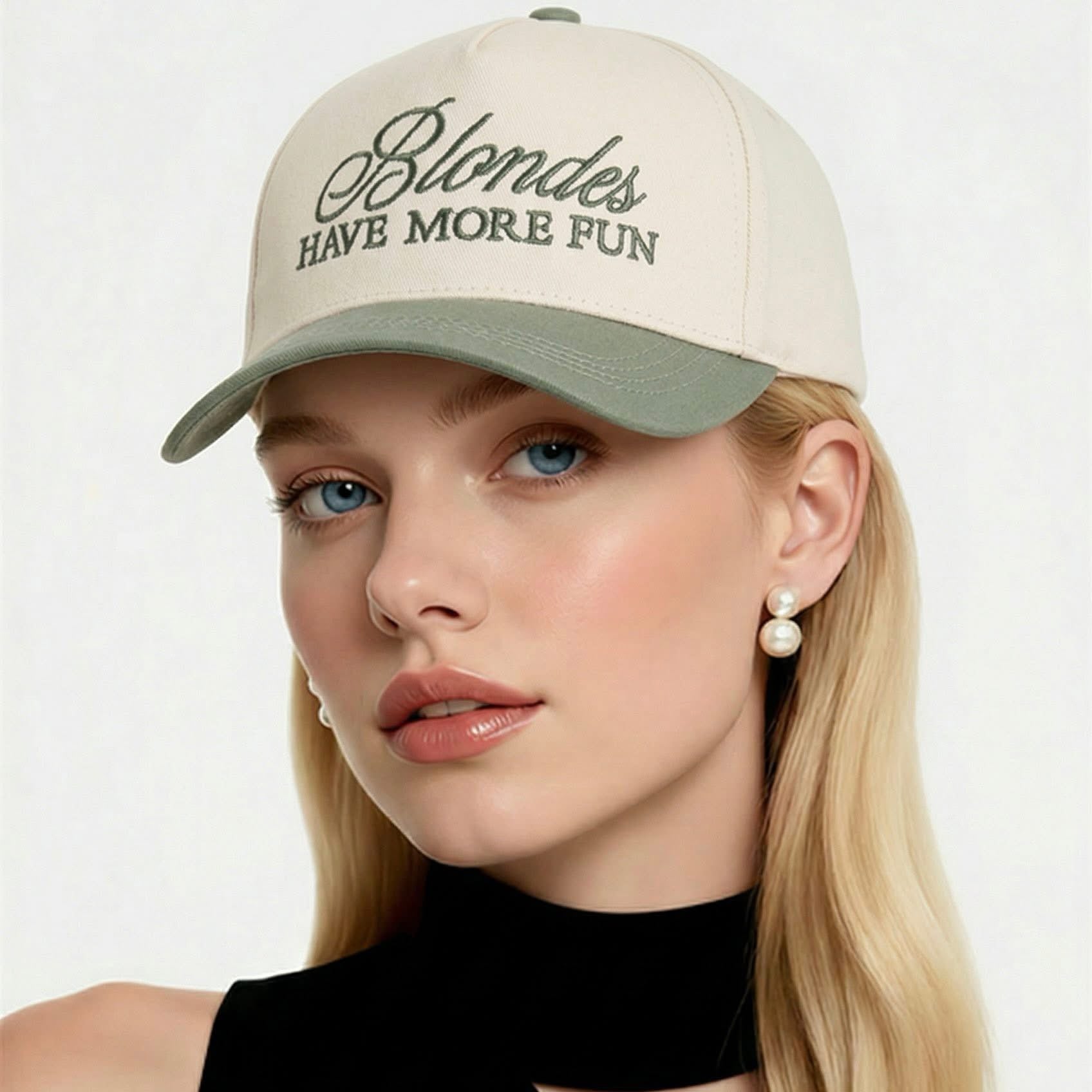 The Blondes Green Hat