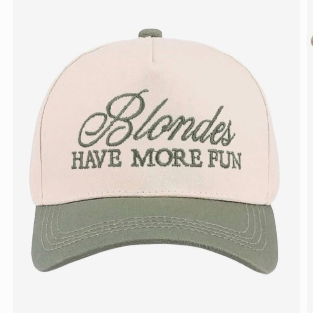 The Blondes Green Hat
