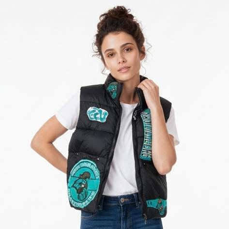 Coastal Carolina Chanticleers Upcycled Puffer Vest
