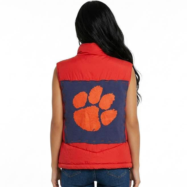 Clemson University Tigers Puffer Vest
