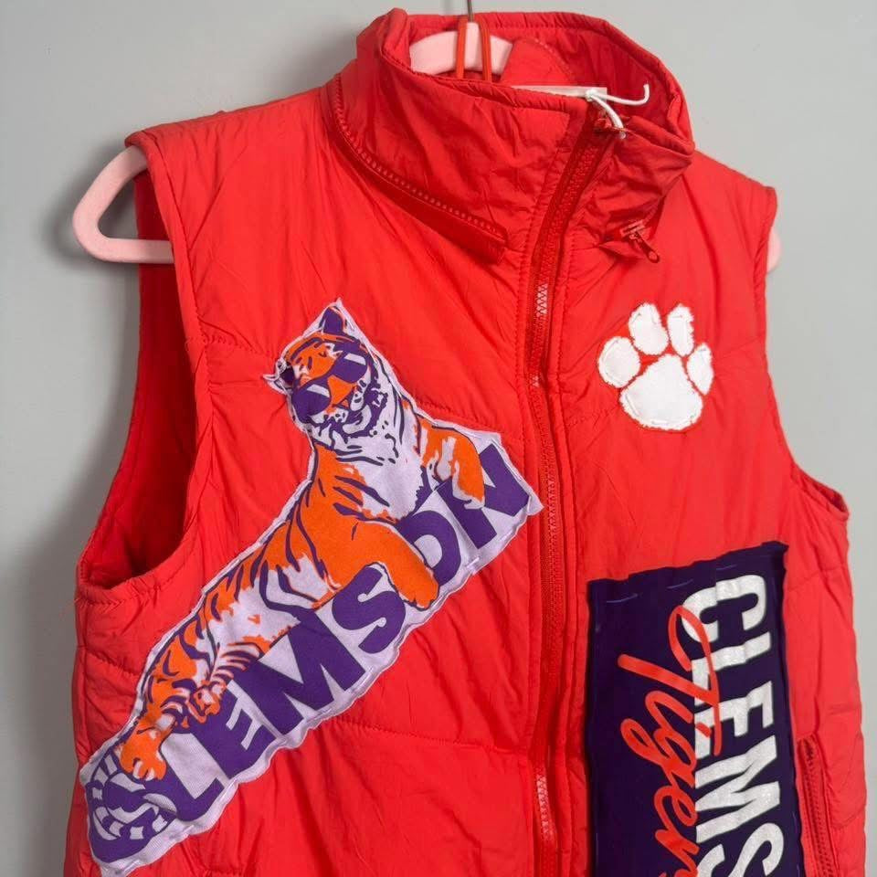 Clemson University Tigers Puffer Vest