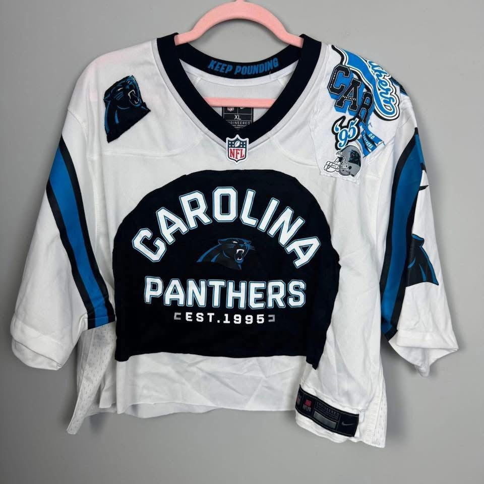 Carolina Panthers White Jersey